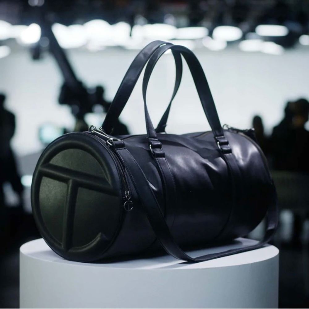 NWT Telfar Large Black Duffle Bag